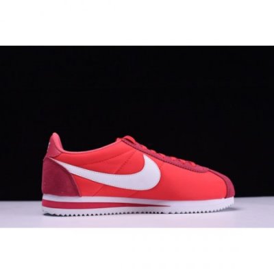 Nike Classic Cortez Nylon Gym Kırmızı Lifestyle Ayakkabı Türkiye - RY1CS4C9